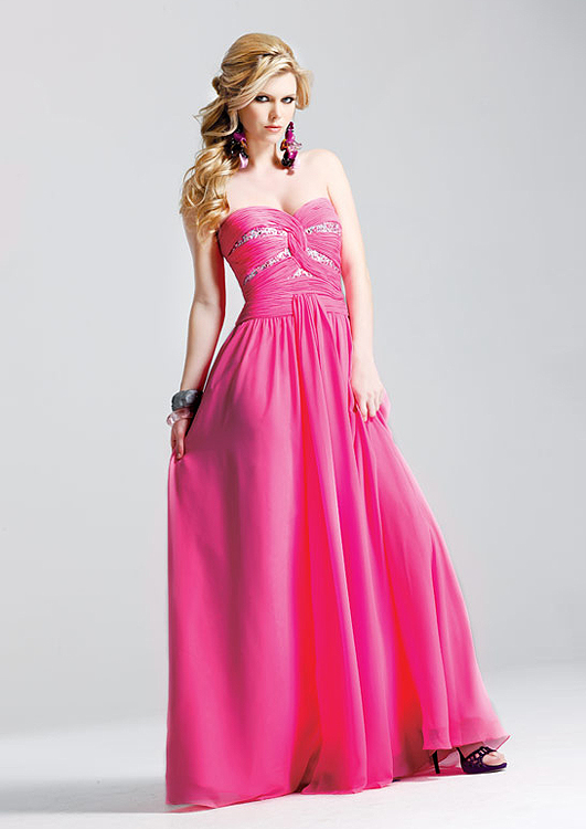 Pink prom dresses 2013