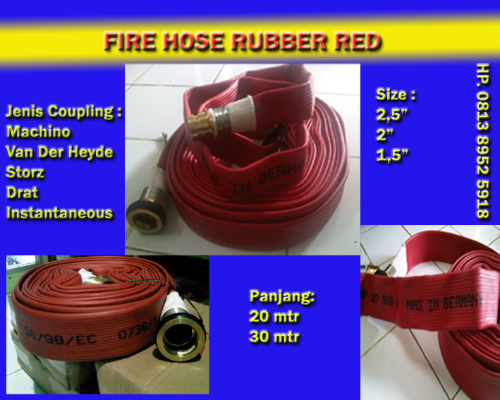Rubber hose OSW GERMANY FIRE HYDRANT EQUIPMENT