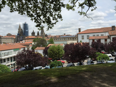  by E.V.Pita... Catedral de Santiago de Compostela y plaza do Obradoiro Catedral de Santiago de Compostela y plaza do Obradoiro