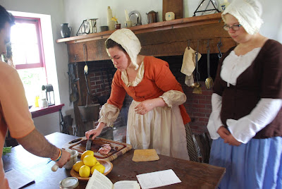 Hearth cooking class at Graeme Park