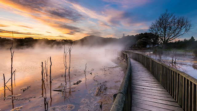 Thả ga vui chơi ở Rotorua, New Zealand