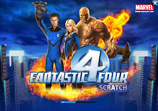 Fantastic Four Scratch Card