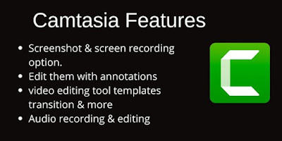 features of camtasia