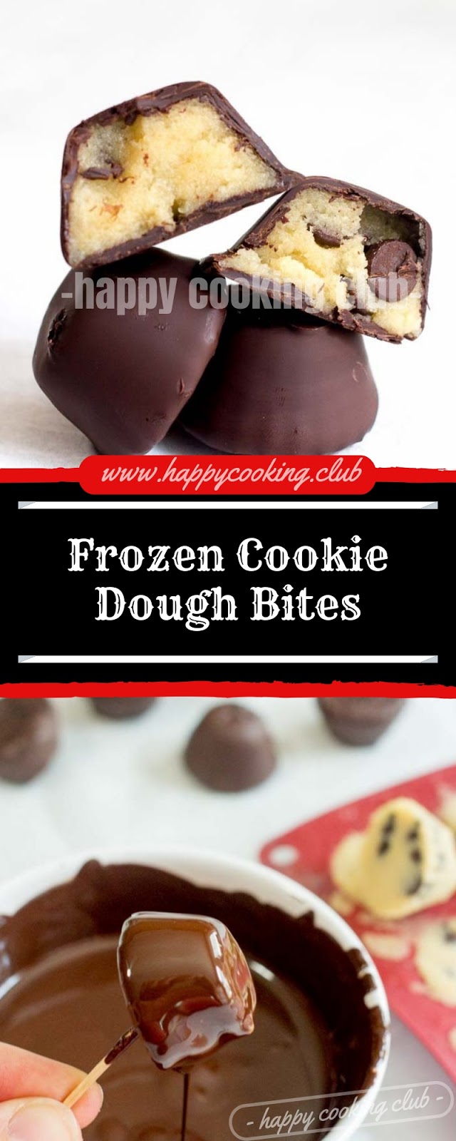 Frozen Cookie Dough Bites