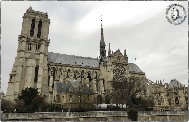 PARIS (75) - Cathédrale Notre-Dame (Portfolio des 800 ans du monument - Extérieur)