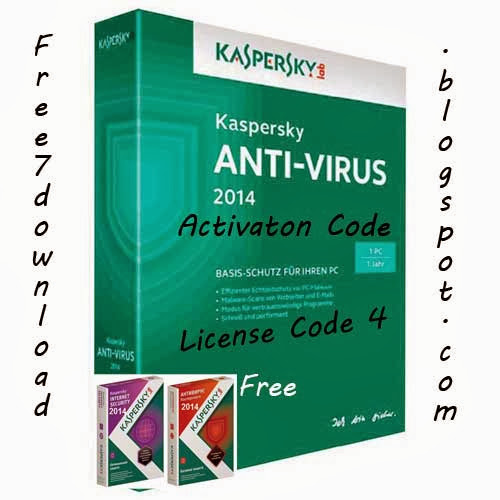 Kaspersky Antivirus 2014 License Key Activation Code