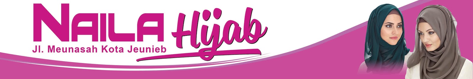 Download Gratis Contoh Banner Jualan Hijab  Full HD Lengkap 