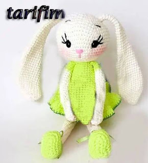 PATRON GRATIS CONEJA AMIGURUMI 53697