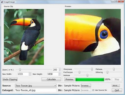 SmillaEnlarger - Enlarge Images Without Loosing Quality 