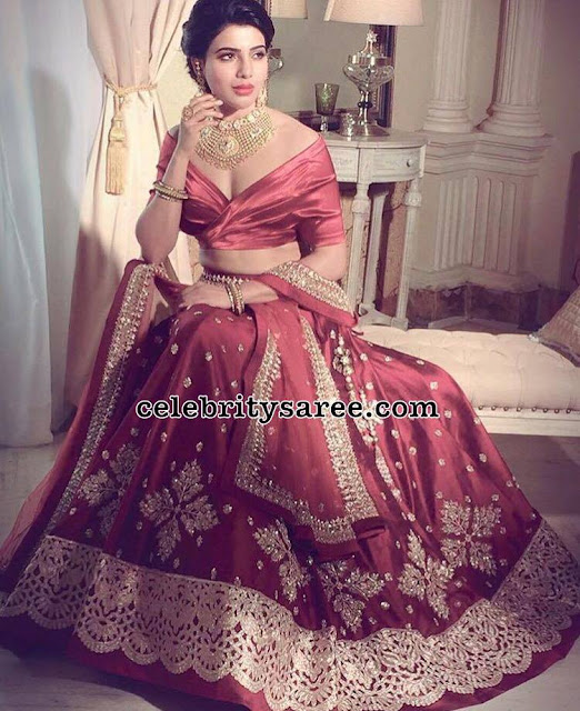 Samantha in Anushree Reddy