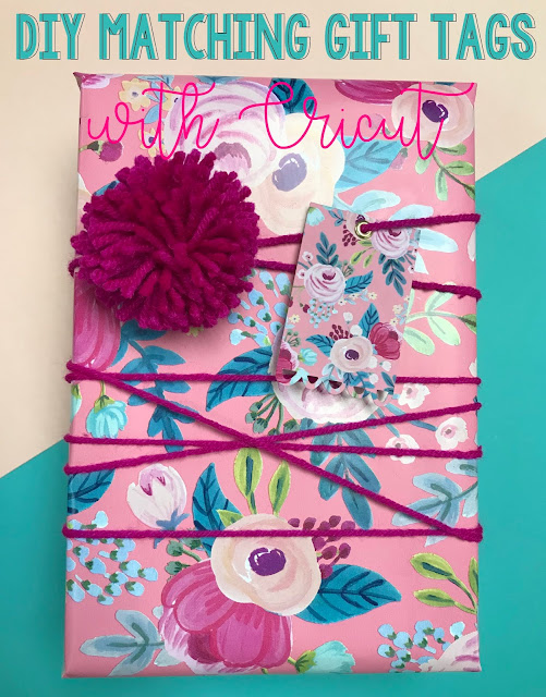 Create your own CUSTOM gift tags with Cricut!