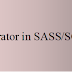 SASS/SCSS #13: Operator in SASS/SCSS - Part 1