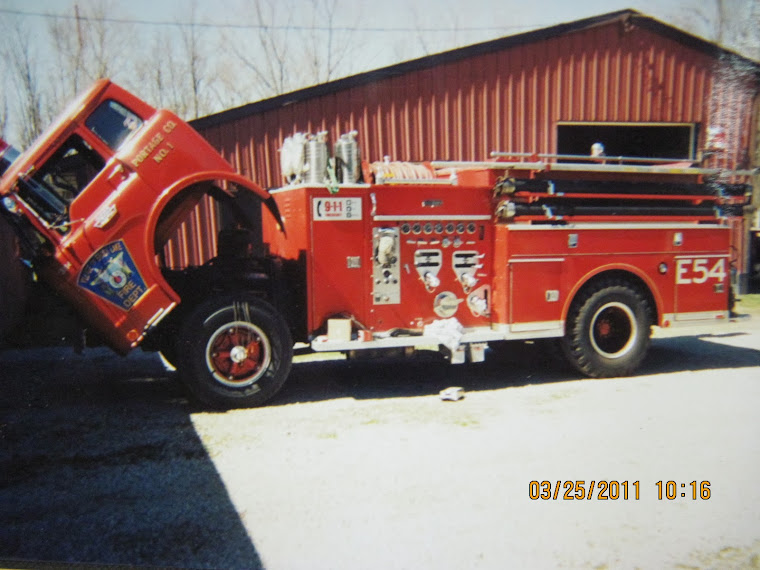 This BLV fire truck would Not pass a safety inspectoion or a pump rest,plus the water tank leaked.