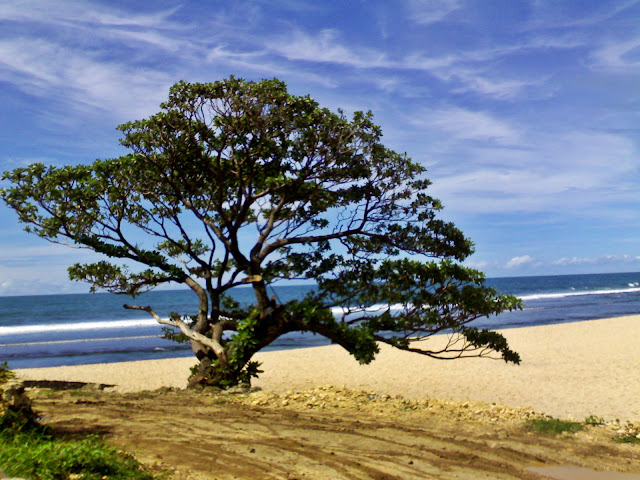 Pantai Pok Tunggal, Gunung Kidul, Wonosari, Yogyakarta, pasir putih