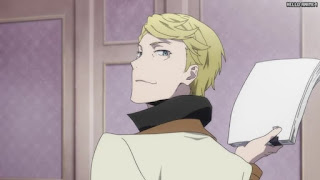 文スト 2期7話 フランシス Francis F. CV.櫻井孝宏 | 文豪ストレイドッグス アニメ Bungo Stray Dogs Episode 19