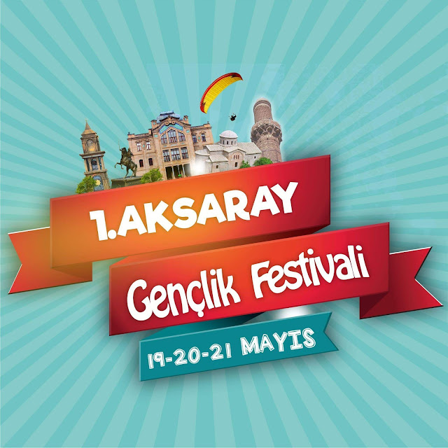 1. Aksaray gençlik festivali logosu