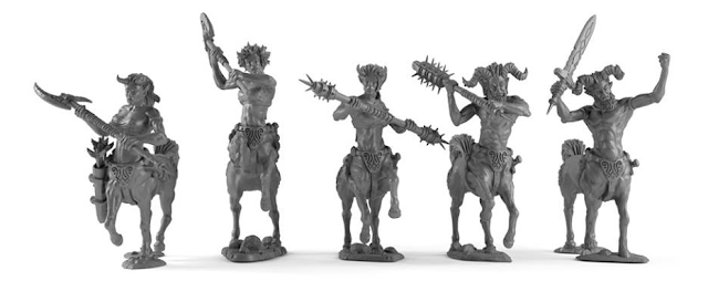 Mantic Games: Kings of War Forces of Nature Centaurs!