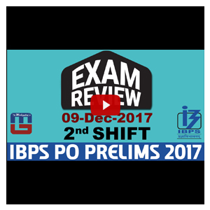 Exam Review With Cut Off | IBPS Clerk Pre 2017 | 9th Dec - 2nd Shift