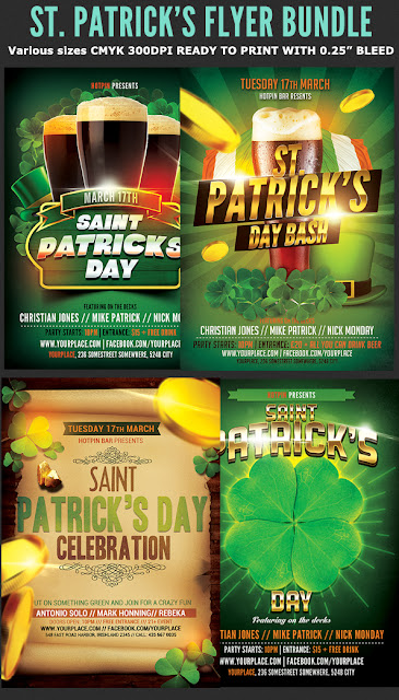 St. Patricks Flyer Bundle