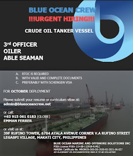 seaman job vacancy