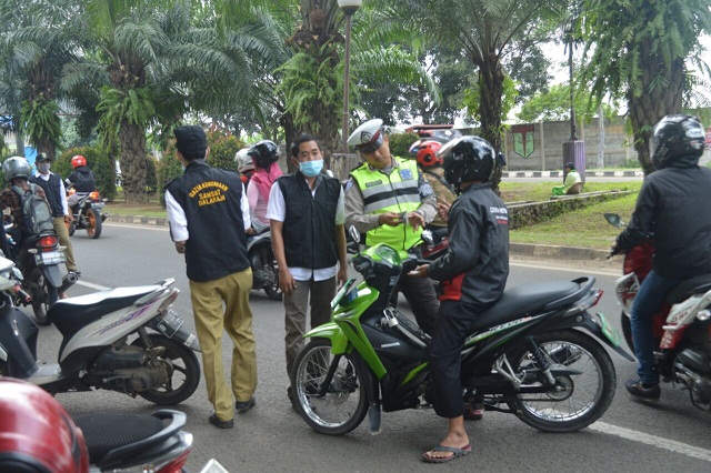 Samsat Balaraja Gelar Razia Pajak Kendaraan  