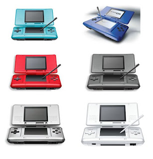 NDS Shell Replacement Kit(blue, ice blue, red, black, silver, white)