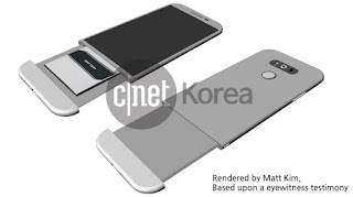 LG G5 Can Slide The Casing To Replace The Batteries