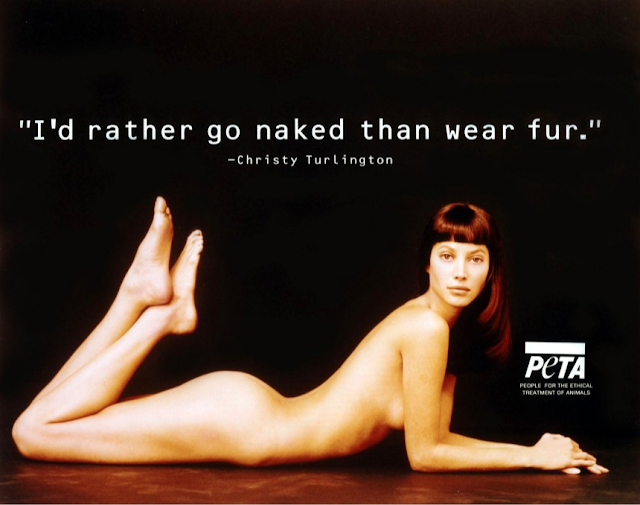 Christy Turlington goes nude for PETA
