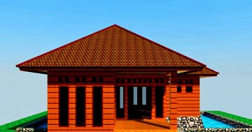 Desain Rumah Kayu Mungil Bisa Untuk Villa  Desain Rumah Sederhana 