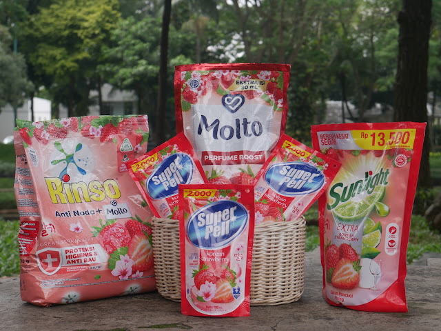 New Korean Strawberry Series Unilever