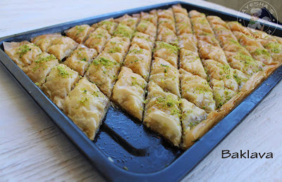 Ayesha's kitchen sweets recipes baklava perfect kunafa arab sweets birds nest Ramadan recipes 
