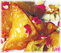 Dry Fruit Samosa