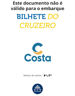 cruzeiro navio Costa Pacífica