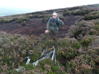 Defiant Mk.I N1651 coded JT-Z on hawthornwaite fell, forest of bowland