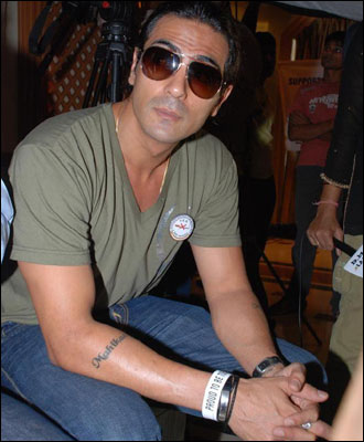 Arjun Rampal Bollywood Tattoo Gallery