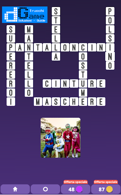 Soluzioni One Clue Crossword livello 22 schemi 7 (Cruciverba illustrato)  | Parole e foto