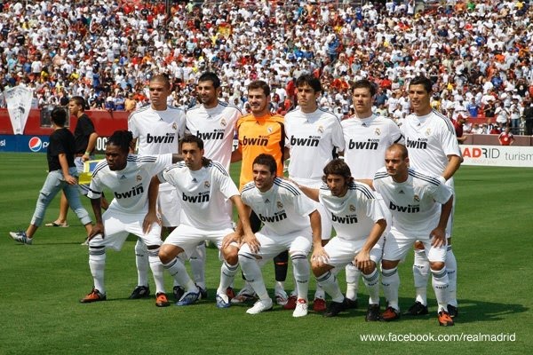 football players wallpapers. 2010 Real Madrid Football Team