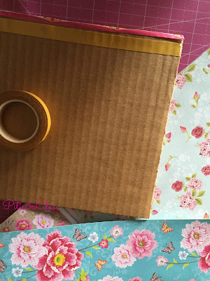 DIY CARPETA CON PINZAS Y PAPEL SCRAP TUTORIAL