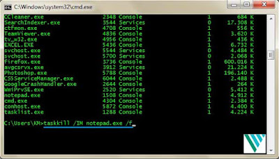 Cara Menutup Paksa Aplikasi Menggunakan CMD