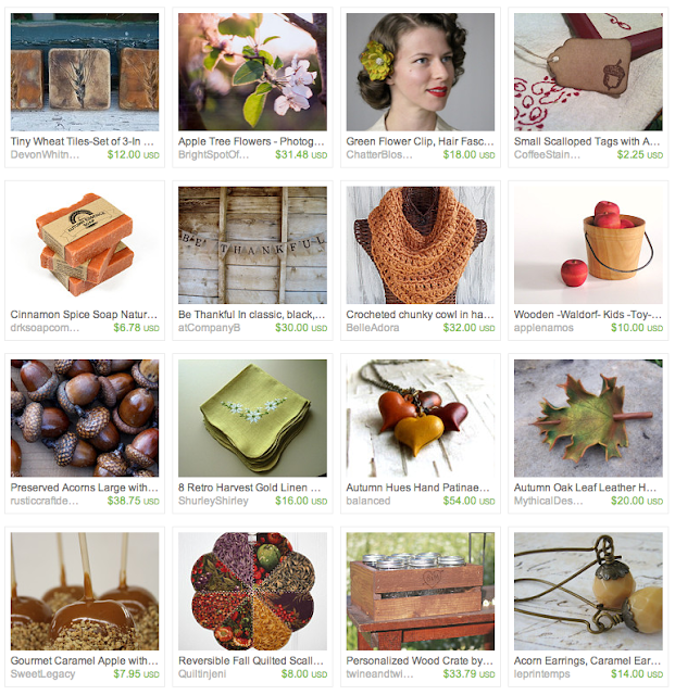 Harvest Themed Gift Guide on Etsy #harvest #autumn #fall #gifts