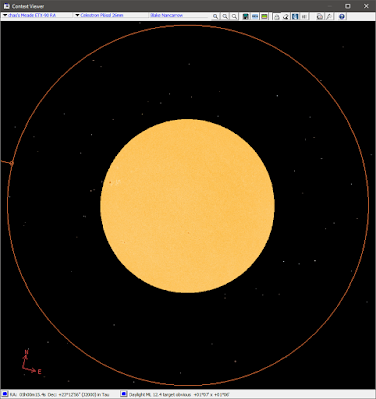 rendered image of Sun in Meade 90