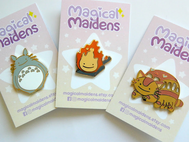 Magical Maidens Pins 