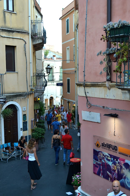 taormina sicilia italia a golpe de objetivo