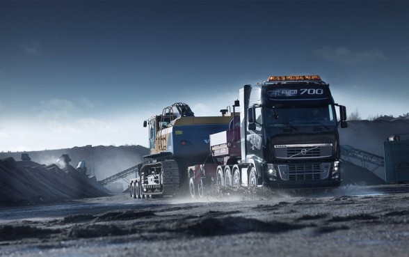 The truck model in question is the company's flagship the Volvo FH16 
