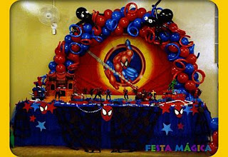 Children Parties,Spiderman Decoration