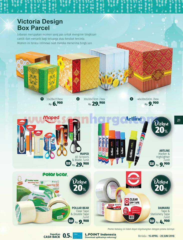 LOTTEMART Promo Katalog Parcel  Hampers 15 April - 20 