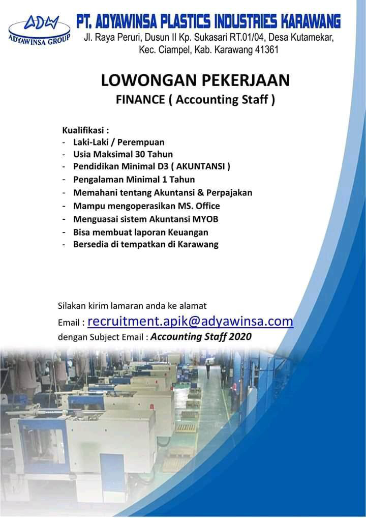 Info Loker Yayasan Gss Karawang 2020 / Pt Gs Battery Plant ...