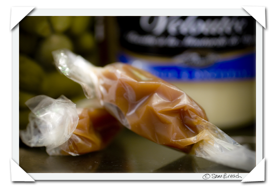 picture photograph  buttery caramels from paris copyright of sam breach http://becksposhnosh.blogspot.com/