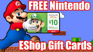 nintendo eshop gift cad ! how do you get ?