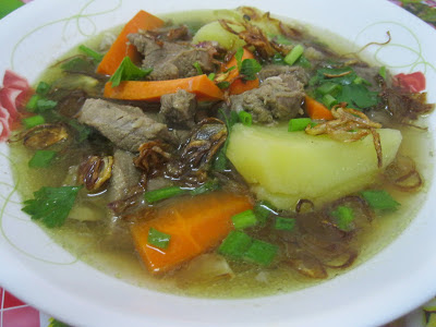 Resepi Sup Daging Simple 